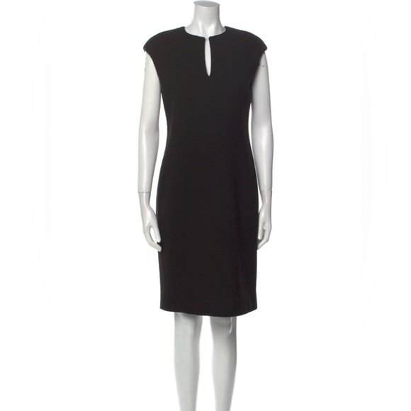 Women’s Agnona Brown Wool Pencil Sheath Dress Size EU40/US8 Designer Office - Picture 1 of 9